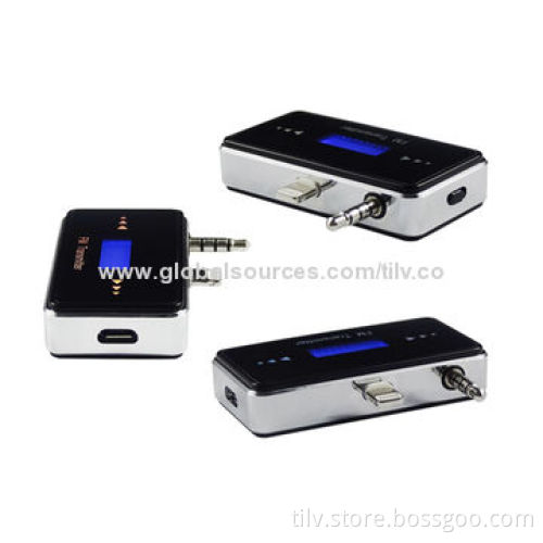 Factory Price New Car FM Radio Audio Transmitter for Samsung/iPhone